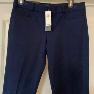 NWT BANANA REPUBLIC NAVY SLOAN PANTS SIZE 2.